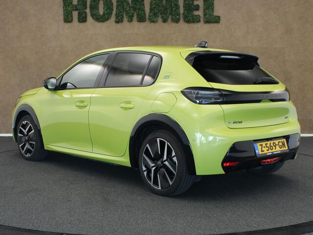 Peugeot e-208 EV GT 51 kWh - ORIGINEEL NEDERLANDSE AUTO - AFKOMSTIG VAN 1E EIGENAAR - 3 FASE - PARKEERSENSOREN VOOR/ ACHTER - FACELIFT MODEL - NAVIGATIE - CAMERA - APPLE CARPLAY/ ANDROID AUTO - SPORTSTOELEN VOOR - PASSAGIERSSTOEL IN HOOGTE VERSTELBAAR - VOORSTOELEN VER