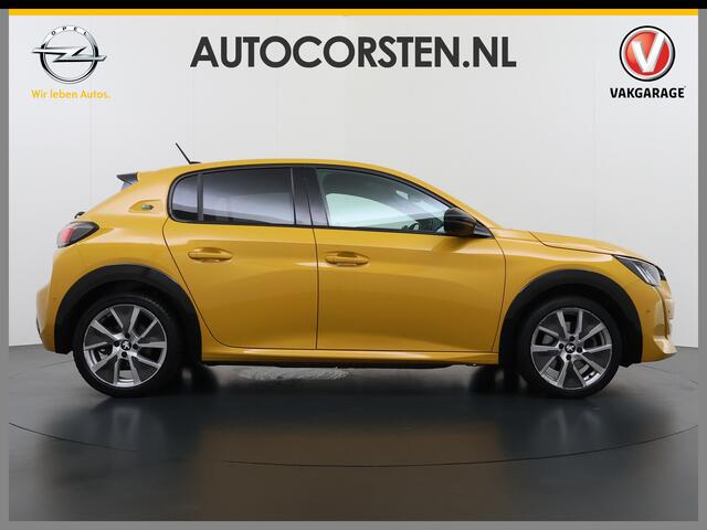 Peugeot e-208 EV GT 350 50kWh Navi Ecc 360°Camera Panoramadak Apple Carplay Android Auto Adap.Cruise Stoelverwarming Privacy Glas DAB+ Bluetooth Keyless Dodehoekdetectie 1e Eigenaar Origineel Nederlandse Auto Dealeronderhouden