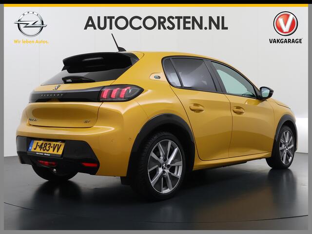 Peugeot e-208 EV GT 350 50kWh Navi Ecc 360°Camera Panoramadak Apple Carplay Android Auto Adap.Cruise Stoelverwarming Privacy Glas DAB+ Bluetooth Keyless Dodehoekdetectie 1e Eigenaar Origineel Nederlandse Auto Dealeronderhouden