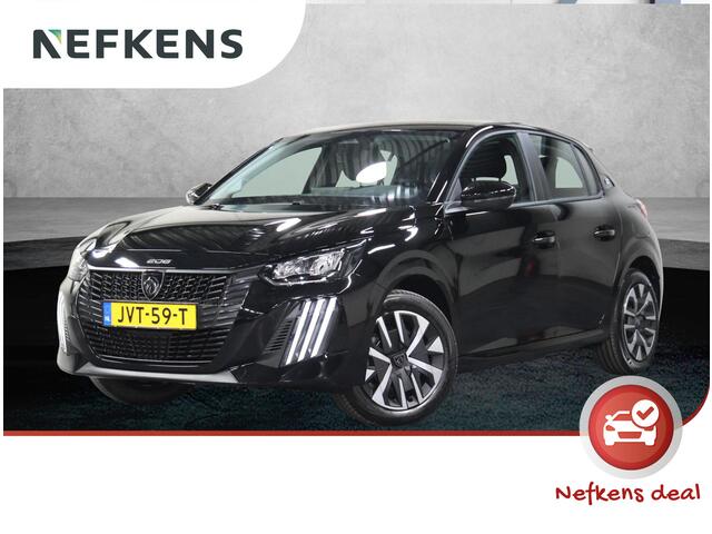 Peugeot e-208 EV Style Avantage 51 kWh 156PK | 1ste eigenaar | AppleCarplay/AndroidAuto | Parkeersensoren | LED | Lederen Stuurwiel | Airco | Cruise Control | Isofix |