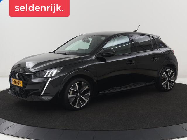 Peugeot e-208 EV GT 350 50 kWh | SOH 89,8% | Half leder | Camera | Carplay | Navigatie | Side Assist | Sportstoelen | Full LED | Parkeerhulp | DAB | Climate control | Bluetooth | Cruise control