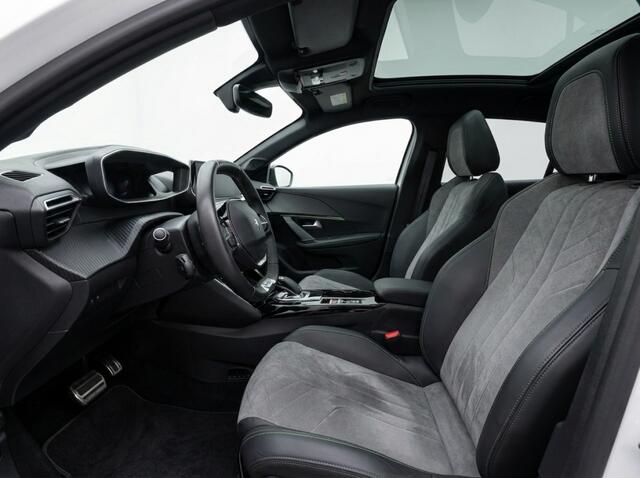 Peugeot e-208 GT PACK 350 50kWh Pano | Alcantara/Leder | Stoelverwarming | ACC
