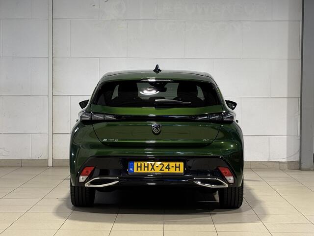 Peugeot e-308 5-deurs GT Pack EV 54kWh 156pk AUTOMAAT | NAPPA LEDER | NAVI | STOELMASSAGE | STUUR+STOELVERW. | 360° CAMERA | ADAPTIVE CRUISE | DAB+