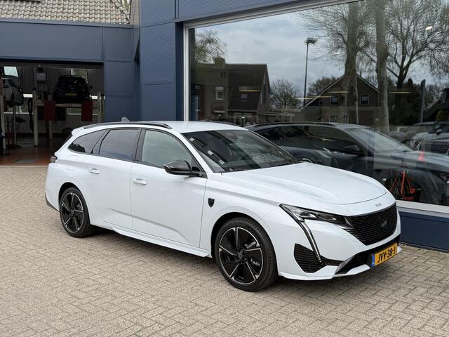 Peugeot e-308 SW GT Avantage EV 54 kWh | Nieuwe Auto | Tot 8 jaar Garantie | Tot 420 Km WLTP | Alcantara Executive Pack | 360 Graden Camera | Navigatie | Stoelverwarming & Massage | Warmtepomp | Draadloze Telefoonlader | Keyless Entry | Elektrische Kofferklep | 18" Lic