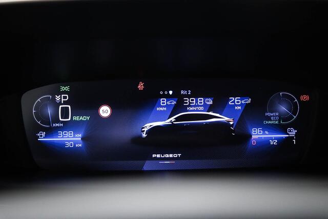 Peugeot e-408 Allure 58 kWh | NIEUW | COMFORT / CONNECT / 360 VISION & DRIVE ASSIST- PACK | STUURVERWARMIMG | DAB | APPLE | CAMERA