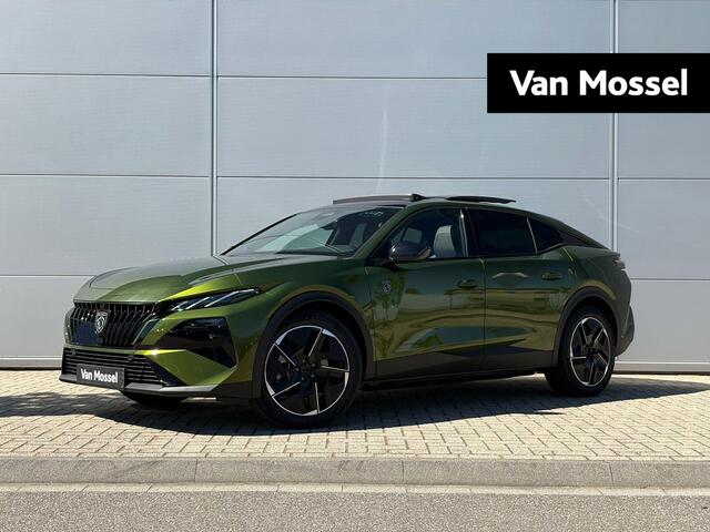 Peugeot e-408 GT Exclusive 58 kWh | Nieuw model | Focal audio | Panoramadak | Lederen stoelen |