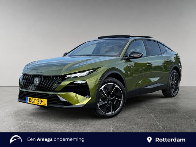Peugeot e-408 GT Exclusive EV 58kWh 210pk | FACELIFT! | LEDER | AGR-STOEL | FOCAL AUDIO | 360° CAMERA | SCHUIF/KANTELDAK |
