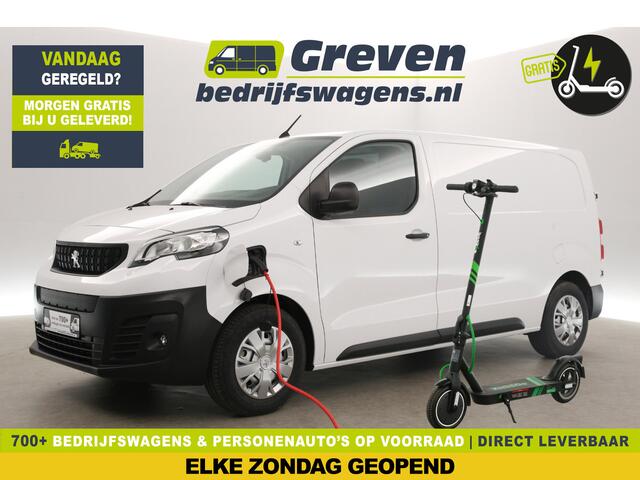 Peugeot e-Expert L2H1 75 kWh | GRATIS E-Step! | EMISSIEVRIJE ZONE | NIEUW! | Elektrisch | Automaat 360Camera Airco Cruise Carplay Navi PDC 3 Persoons