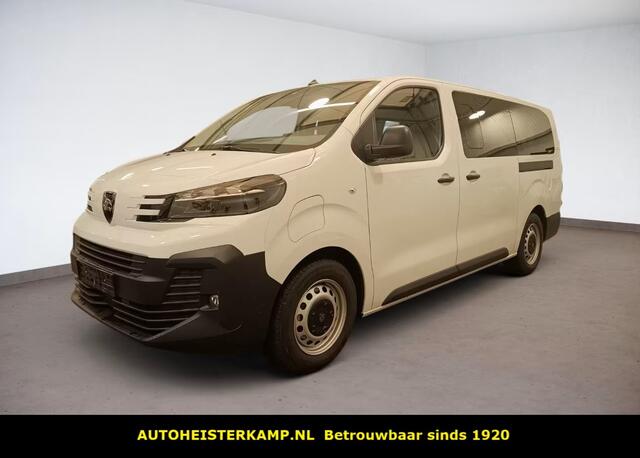 Peugeot e-Expert EV L3 75 kWh 9 zitter 43.439 inclusief BTW LED 2 x Schuifdeur Android Auto CarPlay