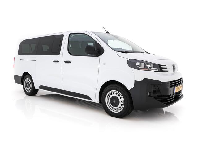 Peugeot e-Expert Long 75 kWh Facelift [ 9-Pers. ] [ 3-Fase-11 kW] (INCL-BTW) *NAVI-FULLMAP | CAMERA | DIGI-COCKPIT | COMFORTSEATS | DAB | PRIVACY-GLASS | SHIFTPADDLES | AIRCO | CRUISE | PDC*