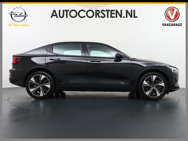Polestar 2 Long Range 78 kWh Sleutelloos(Telefoon-sleutel) Adaptive-Cruise Carplay Android 360-Camera 19"LM Led-Pixel-Lamp WiFi PDC-a+v Park-Assist System-Home-Link Elektr.Klep Google Maps E Phone-Connect.Stoel-Verwarmd 1500kg-trekvermogen OnePedal drive Licht+Zicht