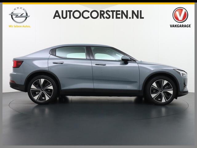 Polestar 2 Long Range 78kWh Carplay Android Auto Cruise Control Keyless Navi Ecc 360°Camera 19"LM Led-Pixel PDC Elektr.Klep Google Maps Blindspot Monitoring Stoelverwarming Regen-Lichtsensor Virtual-Cockpit Hill-Assist Lane Assist Origineel Nederlandse Auto Tot 150k
