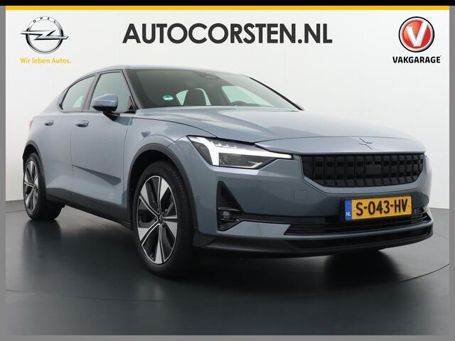 Polestar 2 Long Range 78kWh Carplay Android Auto Cruise Control Keyless Navi Ecc 360°Camera 19"LM Led-Pixel PDC Elektr.Klep Google Maps Blindspot Monitoring Stoelverwarming Regen-Lichtsensor Virtual-Cockpit Hill-Assist Lane Assist Origineel Nederlandse Auto Tot 150k