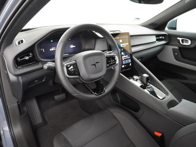 Polestar 2 Long Range 78kWh Carplay Android Auto Cruise Control Keyless Navi Ecc 360°Camera 19"LM Led-Pixel PDC Elektr.Klep Google Maps Blindspot Monitoring Stoelverwarming Regen-Lichtsensor Virtual-Cockpit Hill-Assist Lane Assist Origineel Nederlandse Auto Tot 150k