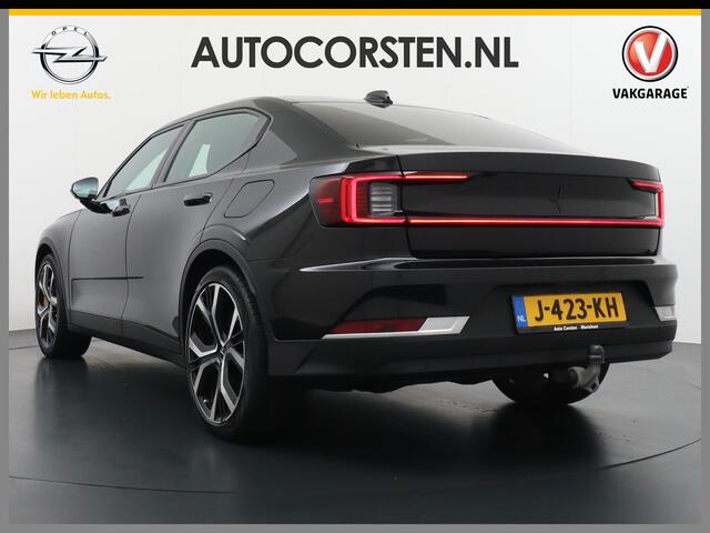 Polestar 2 78kWh 408PK PERFORMANCE 0-100 4,7sec. SOH 92,82% Long Range Trekhaak Pano-dak Elektr.Stoel+verwarmd Stuurverward (semi-)-AutoPilot AWD GSM-Sleutel (Digital-Key) Harman-Kardon Dual Motor 20" Adap.Cruise Ohlins-dempers Brembo-Remmen Apple Carplay Android Au