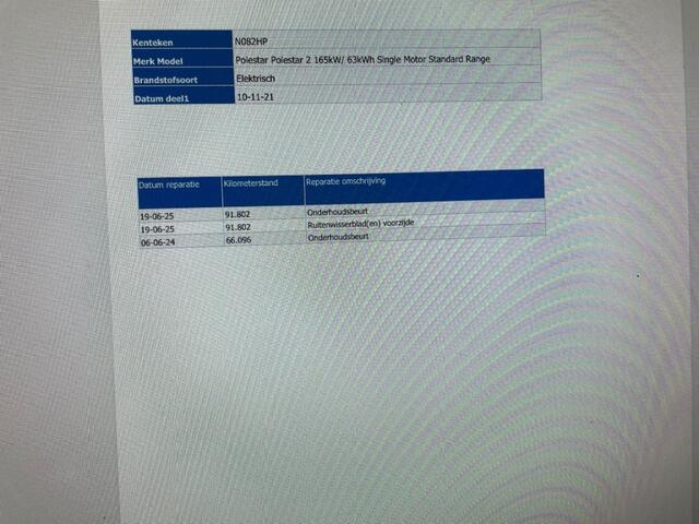 Polestar 2 Standard Range Single Motor 63kWh - Carplay, Camera, Navi, Stoel/Stuur verwarming