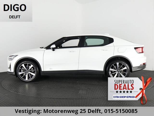 Polestar 2 LONG RANGE ACCU 90%! WLTP BEREIK 511 KM GARANTIE-2032* NAVI.APPLE/ANDROID.CAMERA.BIJNA 2022.