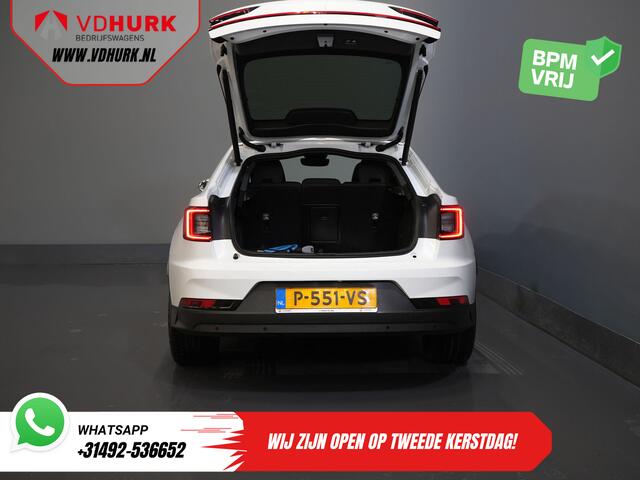 Polestar 2 Long Range 78 kWh 551 WLTP LED/ Adapt.Cruise/ Pano/ Stuurverw./ Stoelverw./ Memory/ Navi/ Carplay/ Climate/ Camera/ 20'' LMV