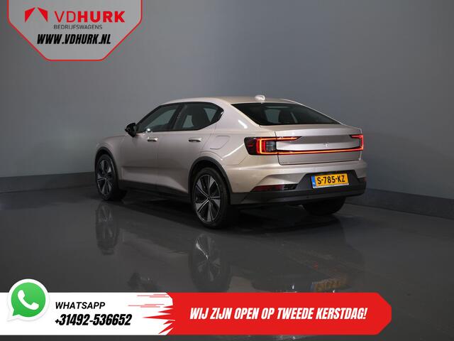 Polestar 2 Long Range 78 kWh 551 km WLTP LED/ Adapt.Cruise/ Memory/ Stoelverw./ 360 camera/ Carplay/ Navi/ Climate