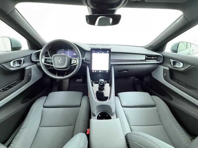 Polestar 2 PERFORMANCE Long Range Dual Motor AWD Launch Edition 78kWh Trekhaak Adap.Cruise Pano-Dak Harman&Kardon®-Audio Navi Ecc Apple Carplay Android Auto 360°Camera SOH 91% 4WD Stuur-Stoel-Achterbankverwarming Elek.Achterklep Privacy Glas Lmv 20" Led Dodehoekdete