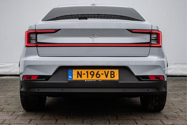 Polestar 2 Standard Range Single Motor 63kWh SOH 97% Panoramadak/ Harman-Kardon/ Stoel-stuurverwarming/ Memory/ Camera/ Carplay/ Navigatie
