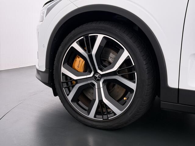 Polestar 2 78kWh 408PK PERFORMANCE 0-100 4,7sec. Long Range Pano-dak Elektr.Stoel+Stuur-verwarmd GSM-Key (semi-)-AutoPilot AWD GSM-Sleutel (Digital-Key) Harman-Kardon Dual Motor 20" Adap.Cruise Ohlins-dempers Brembo-Remmen Apple Carplay Android Au SOH 93% Google-And