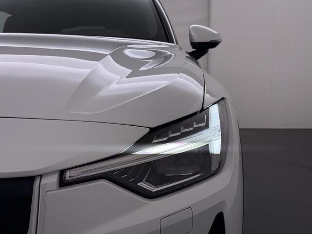 Polestar 2 78kWh 408PK PERFORMANCE 0-100 4,7sec. Long Range Pano-dak Elektr.Stoel+Stuur-verwarmd GSM-Key (semi-)-AutoPilot AWD GSM-Sleutel (Digital-Key) Harman-Kardon Dual Motor 20" Adap.Cruise Ohlins-dempers Brembo-Remmen Apple Carplay Android Au SOH 93% Google-And