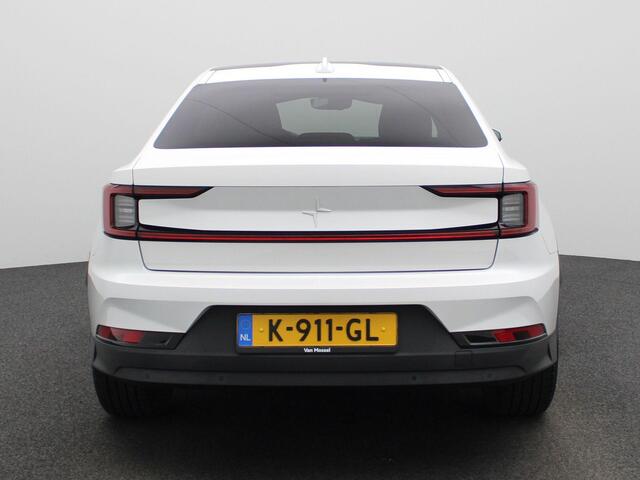Polestar 2 Long Range Dual Motor Launch Edition 78kWh | Elektr. bed. achterklep | Climate Control / ECC | Panoramadak | Licht metalen velgen 19 inch | Trekhaak inklapbaar | Cruise control Adaptive | Connectiviteit | Navigatie | Elektrisch verst. stoelen | Stoelverwa