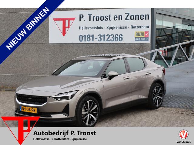 Polestar 2 Standard Range Single Motor 63kWh Plus pack! Panoramadak/Trekhaak/Achteruitrijcamera/Harman-kardon/Stoelverwarming voor+achter/stuurverwarming/Elektrische bestuurderstoel met geheugen
