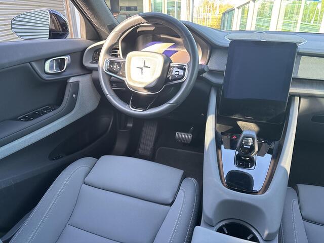 Polestar 2 Long Range Single Motor 78 kWh / Pano. dak / Voor+achter+stuur verwarmd / Elek. bedienbare voorstoelen / 360 camera / Pilot assist /