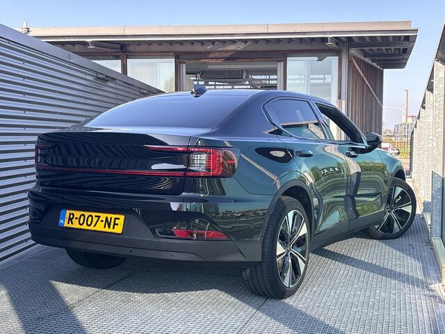 Polestar 2 Long Range Single Motor 78 kWh / Pano. dak / Voor+achter+stuur verwarmd / Elek. bedienbare voorstoelen / 360 camera / Pilot assist /