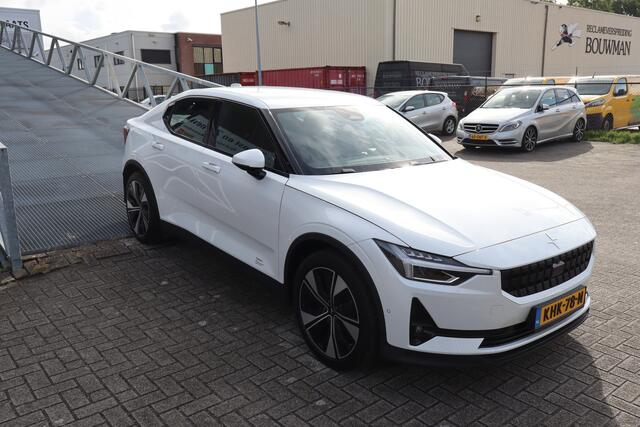 Polestar 2 Long Range Single Motor 78 kWh Pilot pack/Warmtepomp/Stoelverwarming/360 graden camera/Bestuurderstoel met geheugen/Apple carplay/Lane assist/Adaptieve cruisecontrol/Dode hoek assistent