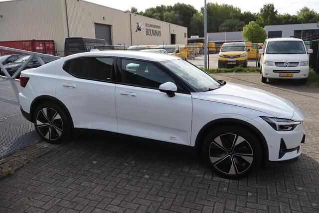 Polestar 2 Long Range Single Motor 78 kWh Pilot pack/Warmtepomp/Stoelverwarming/360 graden camera/Bestuurderstoel met geheugen/Apple carplay/Lane assist/Adaptieve cruisecontrol/Dode hoek assistent