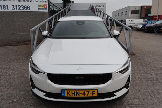 Polestar 2 Long Range Single Motor 78 kWh Pilot pack/Warmtepomp/Stoelverwarming/360 graden camera/Bestuurderstoel met geheugen/Apple carplay/Lane assist/Adaptieve cruisecontrol/Dode hoek assistent