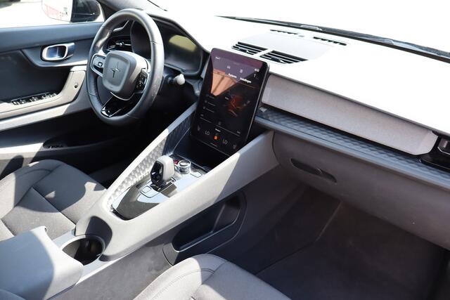 Polestar 2 Long Range Single Motor 78 kWh Pilot pack/Warmtepomp/Stoelverwarming/360 graden camera/Bestuurderstoel met geheugen/Apple carplay/Lane assist/Adaptieve cruisecontrol/Dode hoek assistent