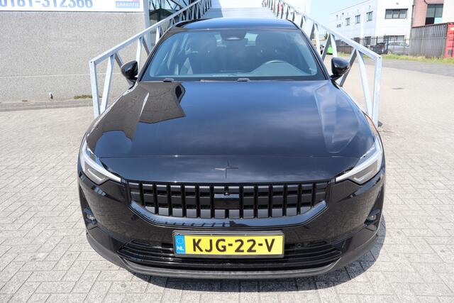 Polestar 2 Long Range Single Motor 78 kWh Pilot pack/Warmtepomp/Stoelverwarming/360 graden camera/Bestuurderstoel met geheugen/Apple carplay/Lane assist/Adaptieve cruisecontrol/Dode hoek assistent