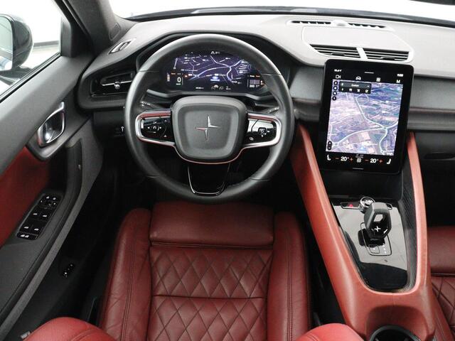Polestar 2 Long Range Dual Motor Launch Edition 78kWh SOH 91,9% | Panoramadak | 360 Camera | Carplay | Navigatie | Adaptive Cruise | Harman Kardon | Stoel & Stuurwiel verwarming