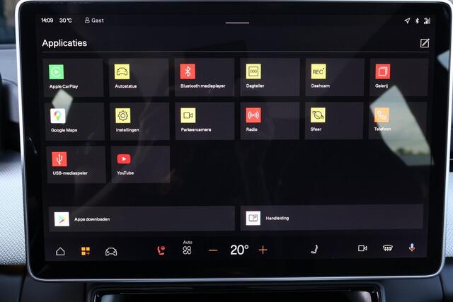 Polestar 4 Long Range Plus 100 kWh - Panoramadak - IntelliSafe Assist & Surround - Pilot Pack - 360º Camera - Harman/Kardon audio - Verwarmde voorstoelen, stuur & achterbank - Head up display - Parkeersensoren voor & achter - 20' LMV
