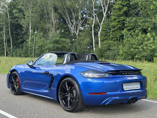 Porsche 718 Boxster S 2.5 350 pk Automaat PDK **20"/Lederen interieur/Bose/Navi/Pdc V&A met Camera/Climate/Cruise/Sportstoel Plus/DAB+/PASM/PDLS**
