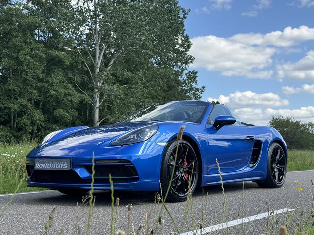 Porsche 718 Boxster S 2.5 350 pk Automaat PDK **20"/Lederen interieur/Bose/Navi/Pdc V&A met Camera/Climate/Cruise/Sportstoel Plus/DAB+/PASM/PDLS**