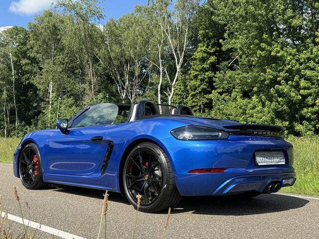 Porsche 718 Boxster S 2.5 350 pk Automaat PDK **20"/Lederen interieur/Bose/Navi/Pdc V&A met Camera/Climate/Cruise/Sportstoel Plus/DAB+/PASM/PDLS**