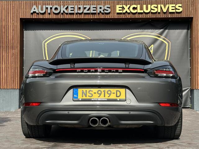 Porsche 718 Cayman 2.0 Sportchrono Adapt. Cruise BOSE Stuurverw. CarPlay Keyless LED 20"LM Agaatgrijs