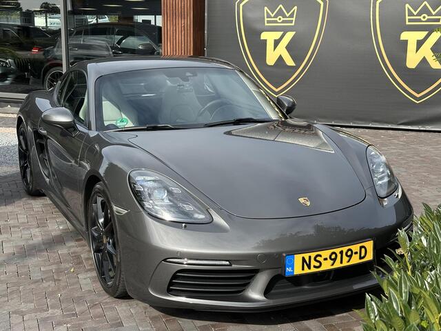 Porsche 718 Cayman 2.0 Sportchrono Adapt. Cruise BOSE Stuurverw. CarPlay Keyless LED 20"LM Agaatgrijs