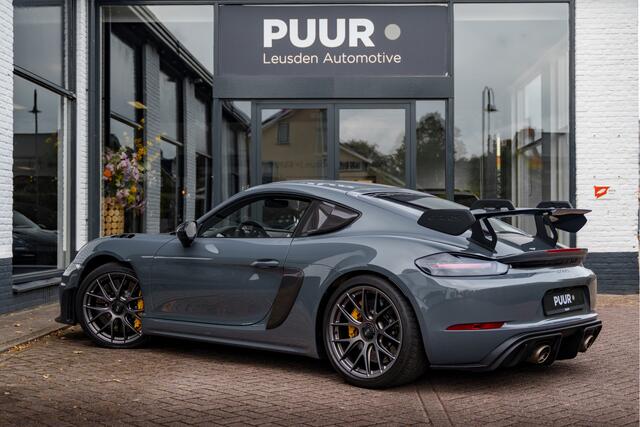 Porsche 718 GT4 Cayman RS Weissach [2e PINKSTERDAG OPEN] PTS Grigio Telesto - Keramisch - Lift