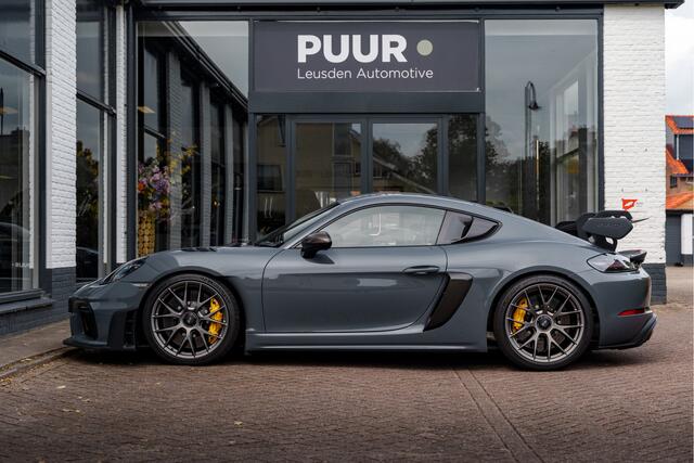 Porsche 718 GT4 Cayman RS Weissach [2e PINKSTERDAG OPEN] PTS Grigio Telesto - Keramisch - Lift