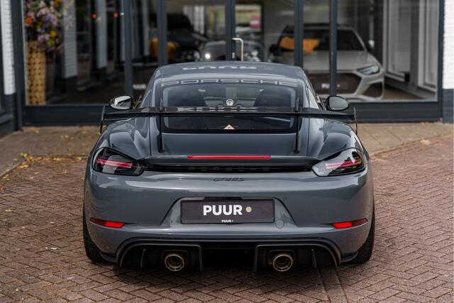 Porsche 718 GT4 Cayman RS Weissach [2e PINKSTERDAG OPEN] PTS Grigio Telesto - Keramisch - Lift