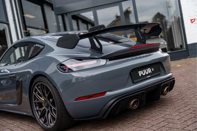 Porsche 718 GT4 Cayman RS Weissach [2e PINKSTERDAG OPEN] PTS Grigio Telesto - Keramisch - Lift