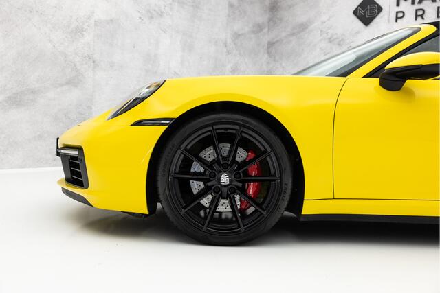 Porsche 911 Cabrio 3.0 Carrera 4S 450 PK | Sportuitlaat | Bose | Racing Yellow | Chrono