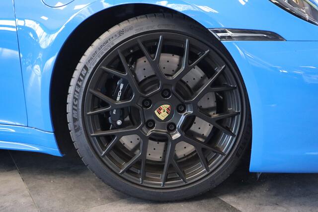 Porsche 911 Cabrio 3.0 Carrera 4 GTS Sport Chrono X- Sight NL Auto 480PK! Shark blue Dealer onderhouden