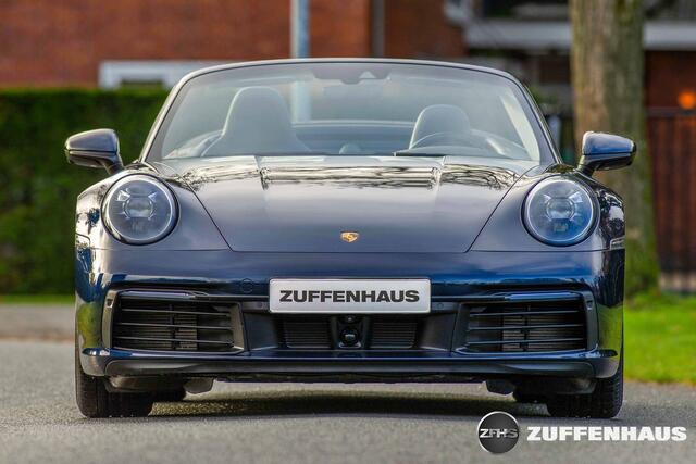 Porsche 911 Cabrio 3.0 Carrera 4S Bose Chrono achterasbesturing Nachtblauw stoelventilatie adapt Cruise